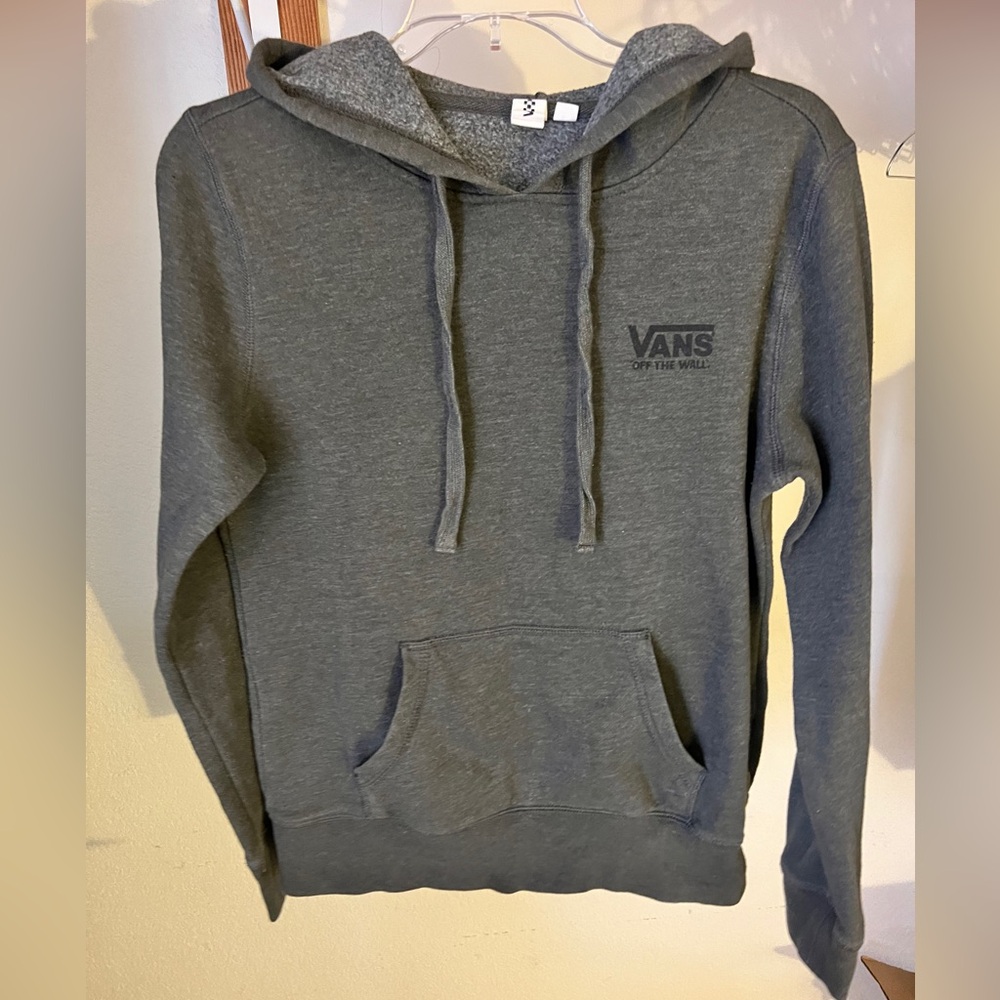 Vans Woman's Gray Hoodie
